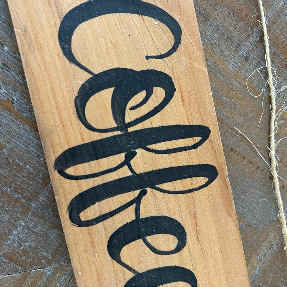 Rustic‎ Coffee Sign - Picture 3 of 3